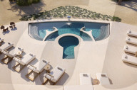 Luxury space-age looking Red Sea resort