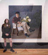 Herbert Smith Freehills Kramer Portrait Award 2025 exhibition at the National Portrait Gallery, London, UK.