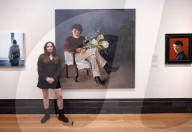 Herbert Smith Freehills Kramer Portrait Award 2025 exhibition at the National Portrait Gallery, London, UK.