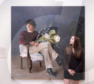 Herbert Smith Freehills Kramer Portrait Award 2025 exhibition at the National Portrait Gallery, London, UK.