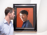Herbert Smith Freehills Kramer Portrait Award 2025 exhibition at the National Portrait Gallery, London, UK.