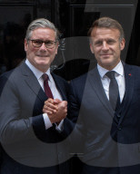 Starmer Welcomes Macron State Visit At Downing Street
