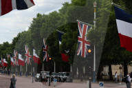 British And French Flags In London