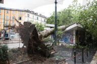 Storm Damage In Milan