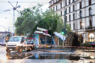 Storm Damage In Milan
