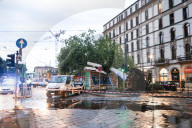Storm Damage In Milan