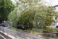 Storm Damage In Milan