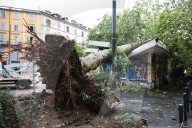Storm Damage In Milan