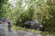 Storm Damage In Milan