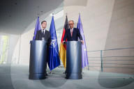 NATO Secretary General Rutte Visits Berlin