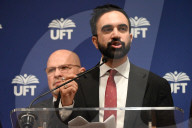 Zohran Mamdani, New York City Mayoral Candidate, And Democratic Nominee Speaks At An Endorsement Event With The United Federation Of Teachers
