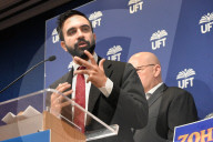 Zohran Mamdani, New York City Mayoral Candidate, And Democratic Nominee Speaks At An Endorsement Event With The United Federation Of Teachers
