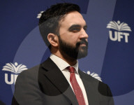 Zohran Mamdani, New York City Mayoral Candidate, And Democratic Nominee Speaks At An Endorsement Event With The United Federation Of Teachers