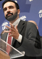 Zohran Mamdani, New York City Mayoral Candidate, And Democratic Nominee Speaks At An Endorsement Event With The United Federation Of Teachers