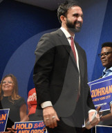 Zohran Mamdani, New York City Mayoral Candidate, And Democratic Nominee Speaks At An Endorsement Event With The United Federation Of Teachers