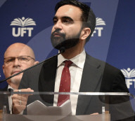 Zohran Mamdani, New York City Mayoral Candidate, And Democratic Nominee Speaks At An Endorsement Event With The United Federation Of Teachers