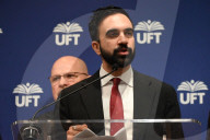 Zohran Mamdani, New York City Mayoral Candidate, And Democratic Nominee Speaks At An Endorsement Event With The United Federation Of Teachers