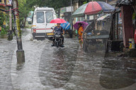 Monsoon Rain In Kolkata, India