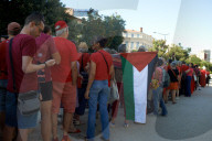 'Red Line' Demo Against The Israeli War In Gaza