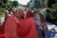 'Red Line' Demo Against The Israeli War In Gaza