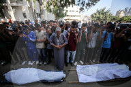 Funeral In Gaza For Victims Of Israeli Strikes
