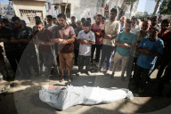 Funeral In Gaza For Victims Of Israeli Strikes