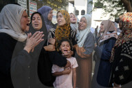 Funeral In Gaza For Victims Of Israeli Strikes