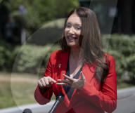 Agriculture Secretary Brooke Rollins Stops And Talked  Press 