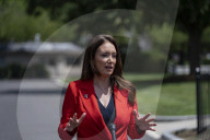 Agriculture Secretary Brooke Rollins Stops And Talked  Press 