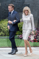 French President Emmanuel Macron Visits Downing Street During Second Day Of State Visit In London