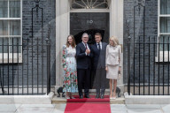 French President Emmanuel Macron Visits Downing Street During Second Day Of State Visit In London