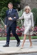 French President Emmanuel Macron Visits Downing Street During Second Day Of State Visit In London