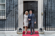 French President Emmanuel Macron Visits Downing Street During Second Day Of State Visit In London