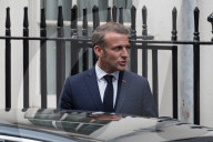 French President Emmanuel Macron Visits Downing Street During Second Day Of State Visit In London