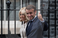French President Emmanuel Macron Visits Downing Street During Second Day Of State Visit In London