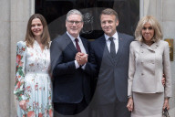 French President Emmanuel Macron Visits Downing Street During Second Day Of State Visit In London