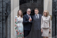 French President Emmanuel Macron Visits Downing Street During Second Day Of State Visit In London