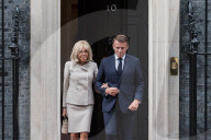 French President Emmanuel Macron Visits Downing Street During Second Day Of State Visit In London