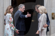 French President Emmanuel Macron Visits Downing Street During Second Day Of State Visit In London