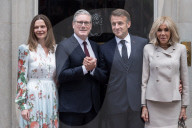 French President Emmanuel Macron Visits Downing Street During Second Day Of State Visit In London