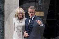 French President Emmanuel Macron Visits Downing Street During Second Day Of State Visit In London