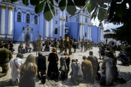 Farewell Ceremony for Roman Oryshchenko, Ukrainian Activist and Military Volunteer
