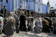 Farewell Ceremony for Roman Oryshchenko, Ukrainian Activist and Military Volunteer