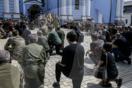 Farewell Ceremony for Roman Oryshchenko, Ukrainian Activist and Military Volunteer