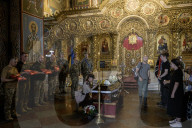Farewell Ceremony for Roman Oryshchenko, Ukrainian Activist and Military Volunteer
