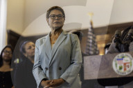 Los Angeles Mayor Karen Bass Press Conference Following Federal And Military Operation At MacArthur Park, 7/7/2025