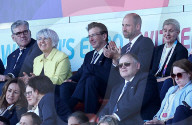ROYALS - Der britische Prinz William an der UEFA-Frauen-EM2025 im Stadion Letzigrund