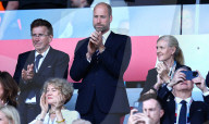 ROYALS - Der britische Prinz William an der UEFA-Frauen-EM2025 im Stadion Letzigrund