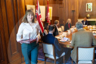 The Chancellor of the Exchequer Rachel Reeves hosts a business breakfast for stakeholders from the fintech sector.