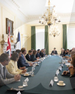 The Chancellor of the Exchequer Rachel Reeves hosts the UK France Summit Business Roundtable